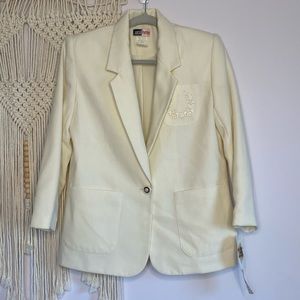 Vintage NWT blazer with shoulder pads